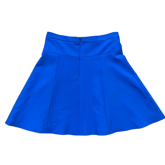 Tibi Blue A-Line Skirt - Picture 4 of 10